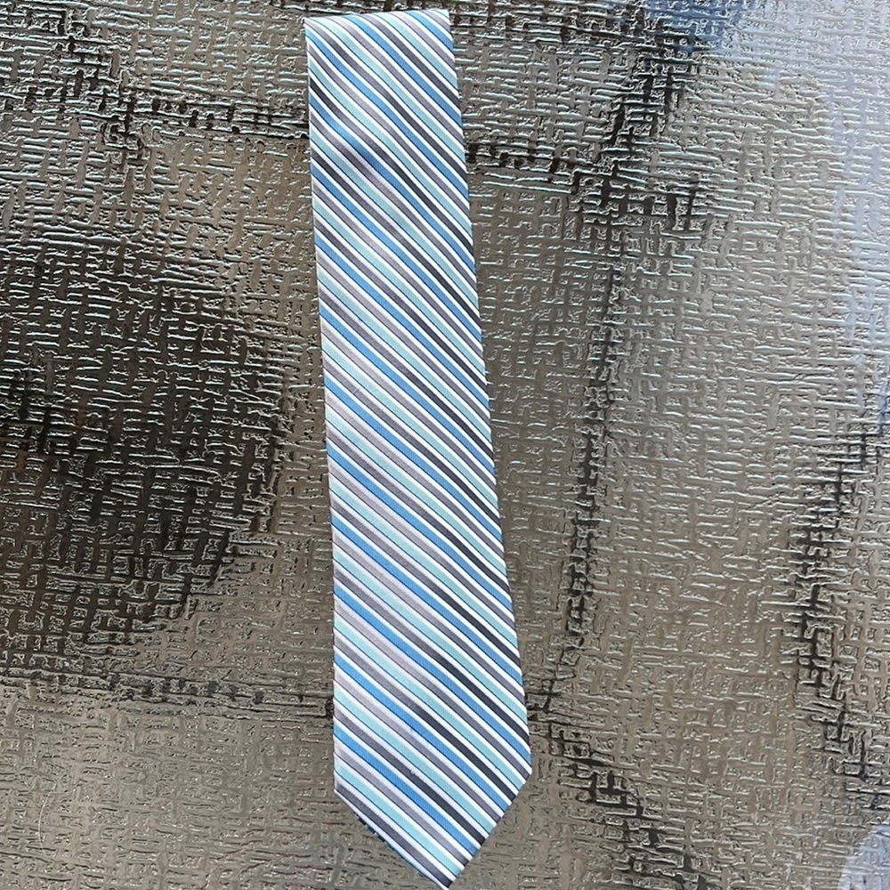 Striped tie